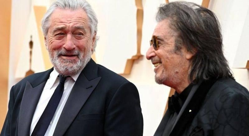 Imagen de archivo de Robert De Niro junto a Al Pacino. (RRSS)