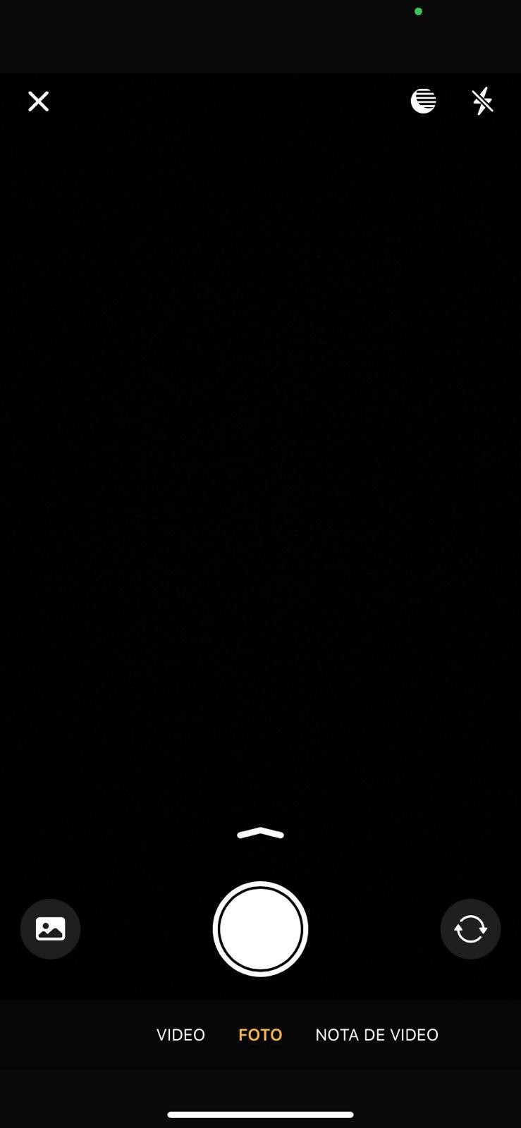 Cámara principal de WhatsApp (Captura de pantalla)