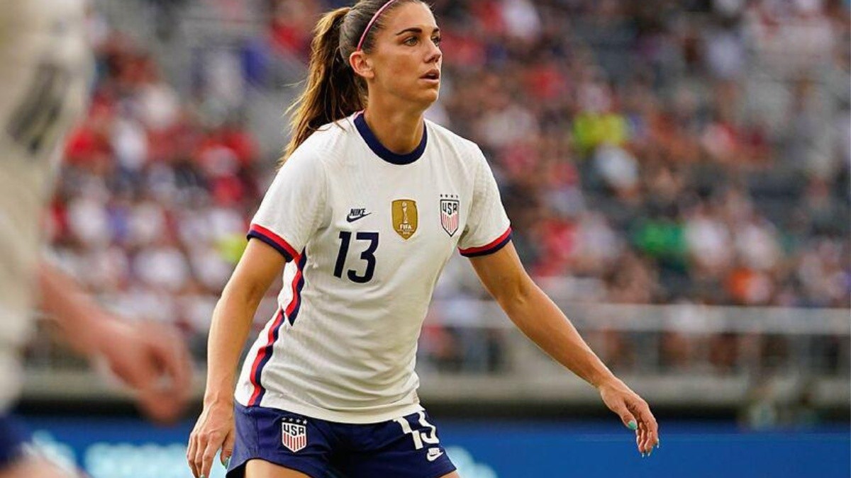 Alex Morgan en un partido con Estados Unidos (Foto: Internet)