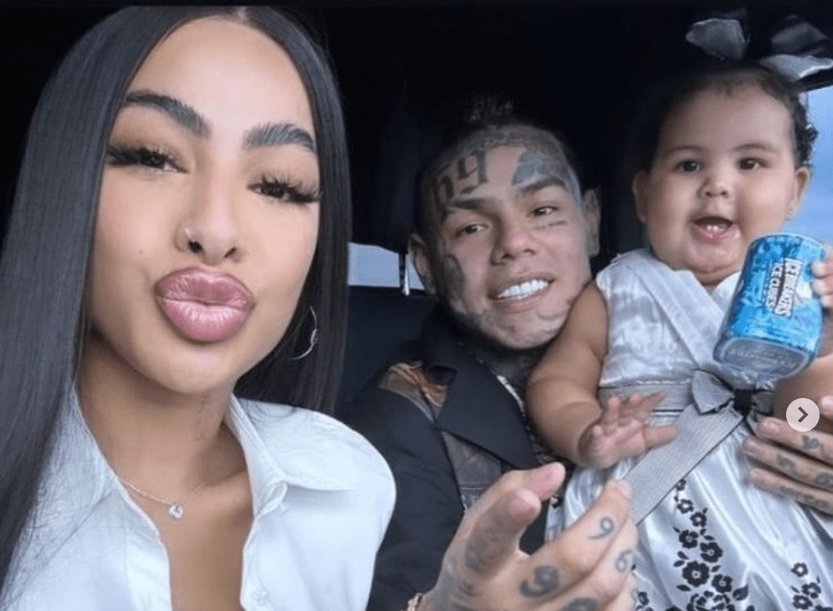 Imagen de archivo de Tekashi y Yailín La Más Viral, junto a Cattleya. (RRS)