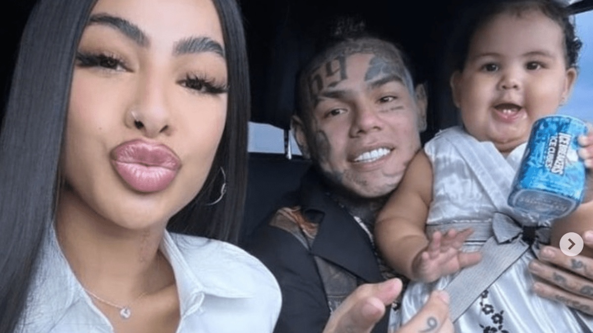 Imagen de archivo de Tekashi y Yailín La Más Viral, junto a Cattleya. (RRS)