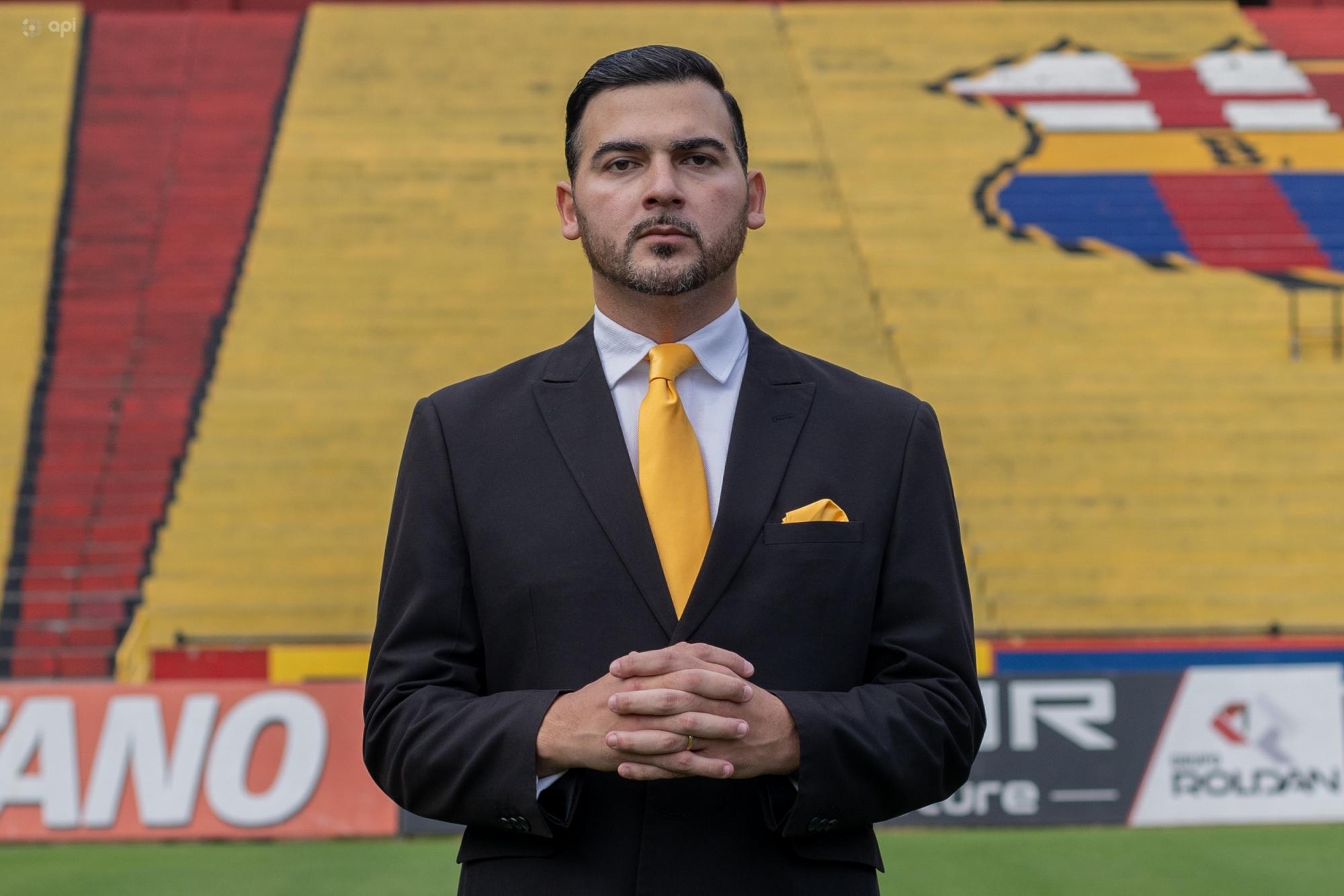 El presidente de Barcelona SC, Antonio Álvarez, habló de una nueva etapa en el club junto a los juveniles. (API)