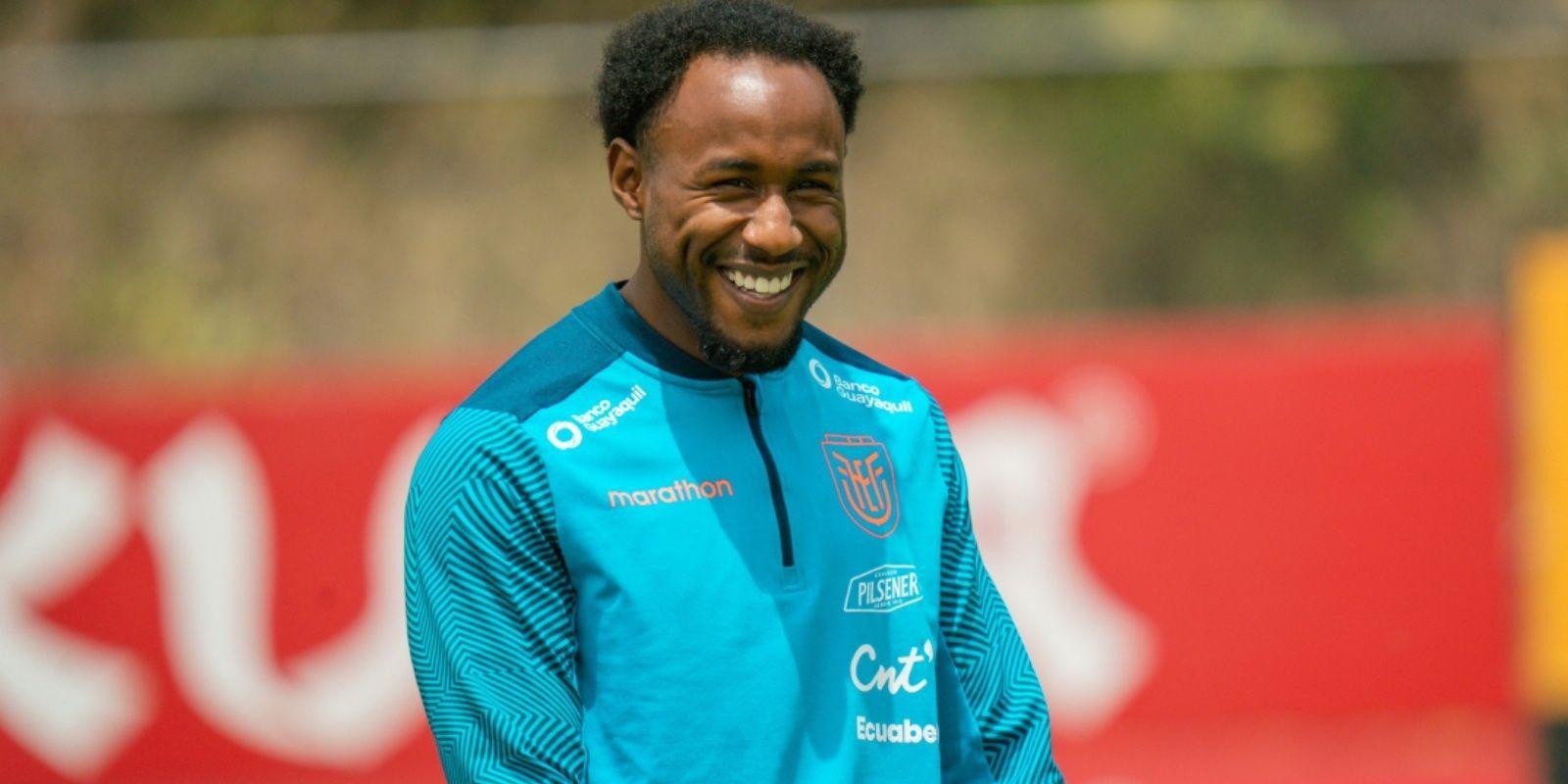 John Yeboah se mostró agradecido con los hinchas ecuatorianos. (Redes sociales)