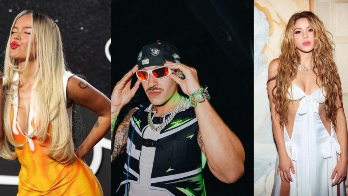 Karol G, Feid y Shakira nominados en los Latin Billboard 2024 (INTERNET)