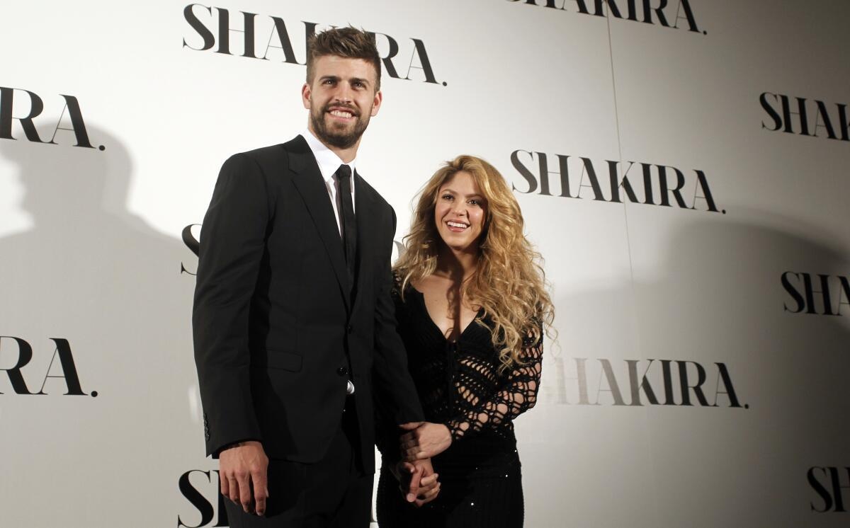 Gerard Piqué y Shakira. (Foto: Archivo.)