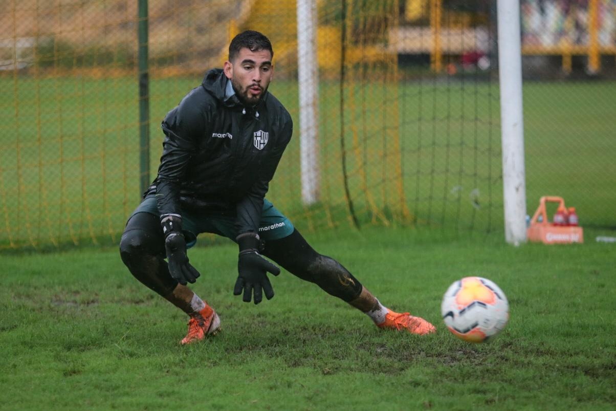 Víctor Mendoza fue el arquero de Barcelona SC ante Macará en la Liga Pro. (Redes sociales)