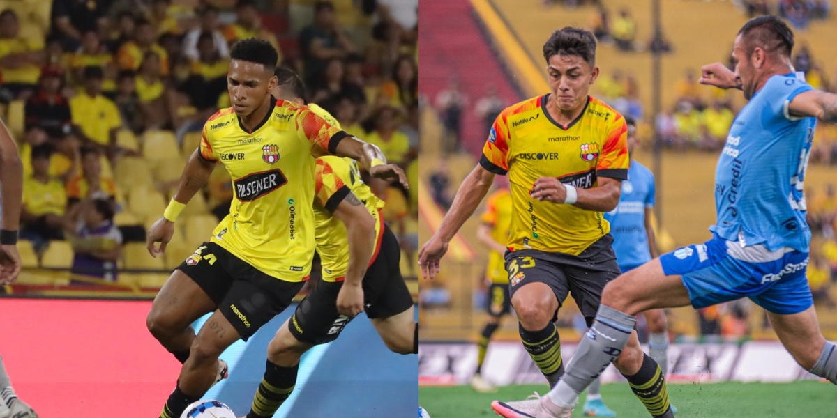 Jandry Gómez y Juan Usma.  (API)