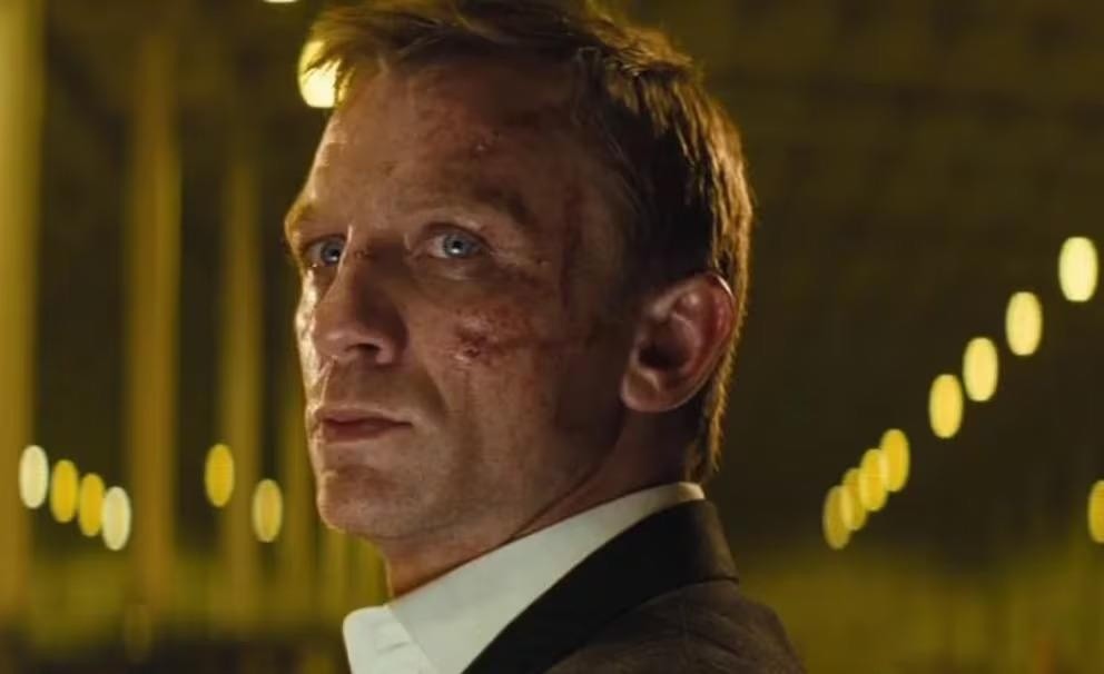 Fotografía de Daniel Craig (INTERNET)