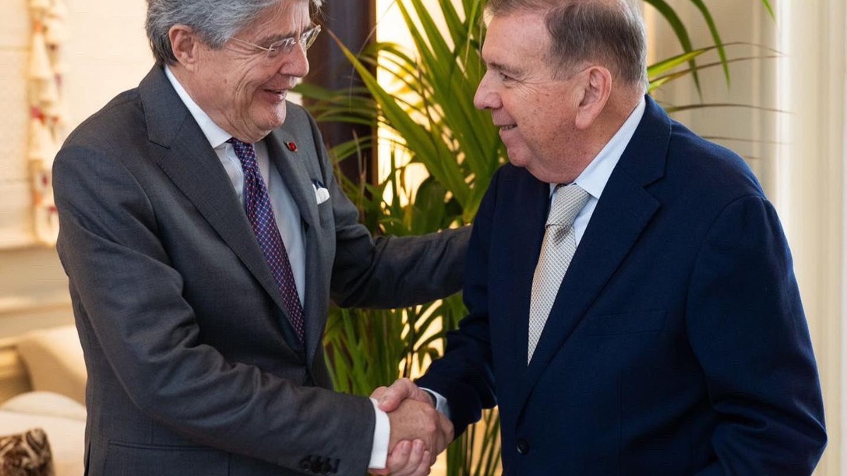 El Expresidente de Ecuador ratificó su respaldo a los representantes d ela oposición venezolana. (Cuenta X Guillermo Lasso)