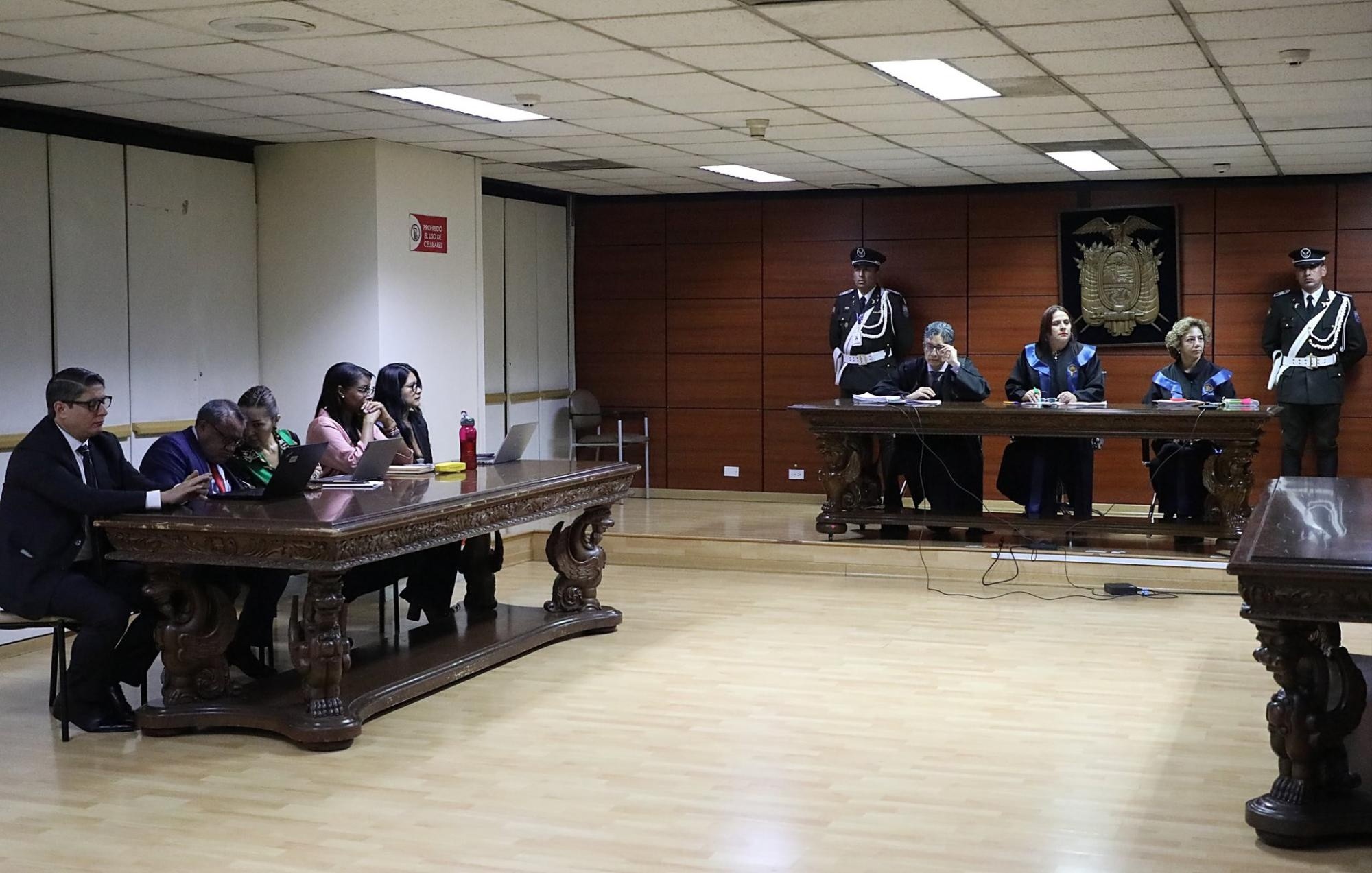 La fiscal general, Diana Salazar, asistió a la audiencia de apelación. (Fiscalía)