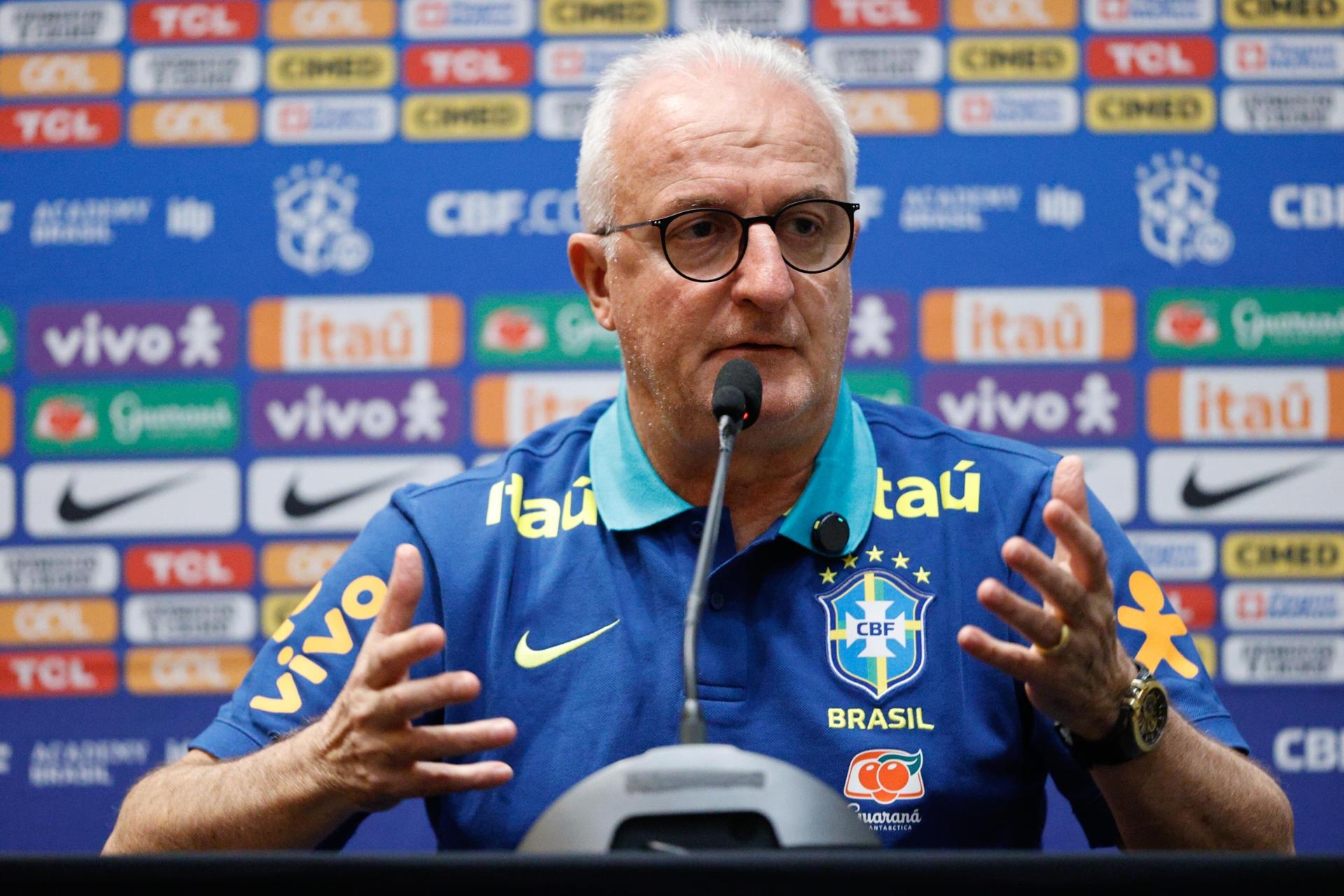 El entrenador de la selección de Brasil, Dorival Júnior, anunció los 23 convocados para las Eliminatorias Sudamericanas. (EFE)