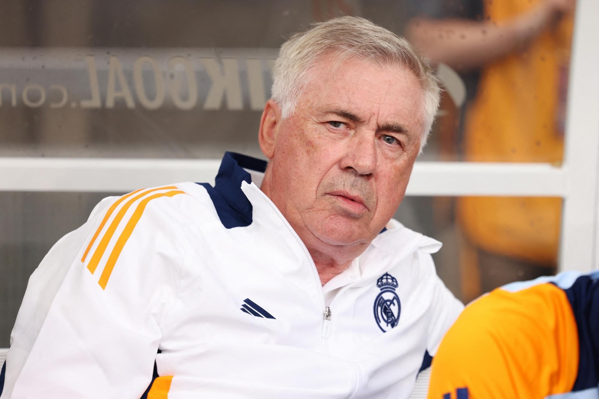 Carlo Ancelotti, DT del Real Madrid (AFP)