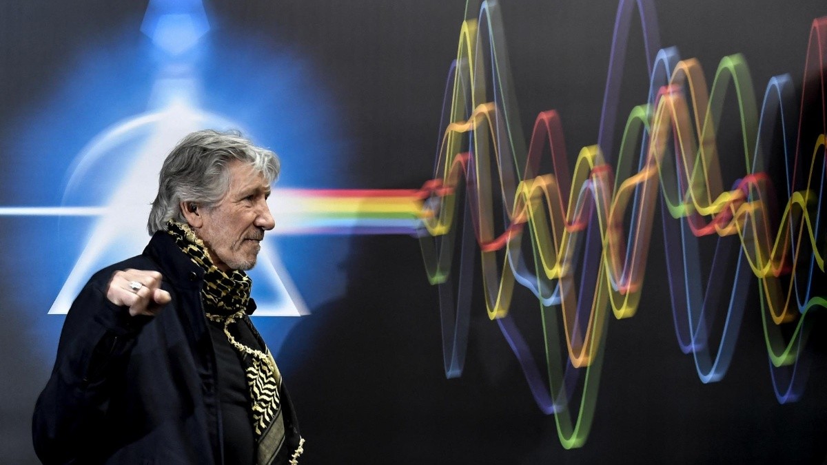 Imagen de enero de 2018. Roger Waters, uno de los integrantes de Pink Floyd, en una rueda de prensa en Roma. (Andreas Solaro / AFP)