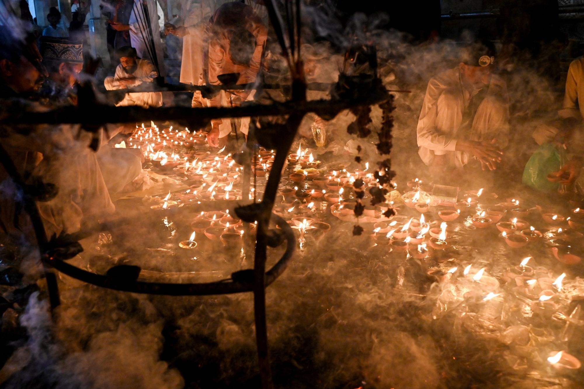 Peregrinación en Tierra Santa. (Photo by Arif ALI / AFP) (ARIF ALI / AFP)