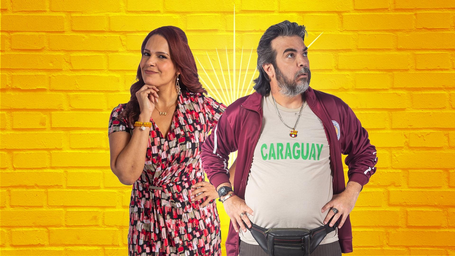 Adelita y Pepe Pancho, protagonistas de Los García. (Ecuavisa)