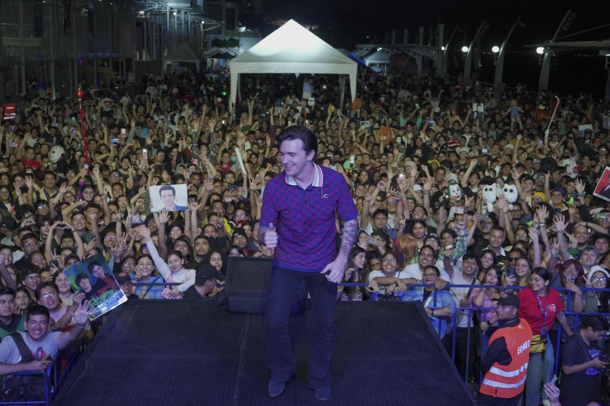 Es la primera vez que Drake Bell visita Ecuador. (Cortesía.)