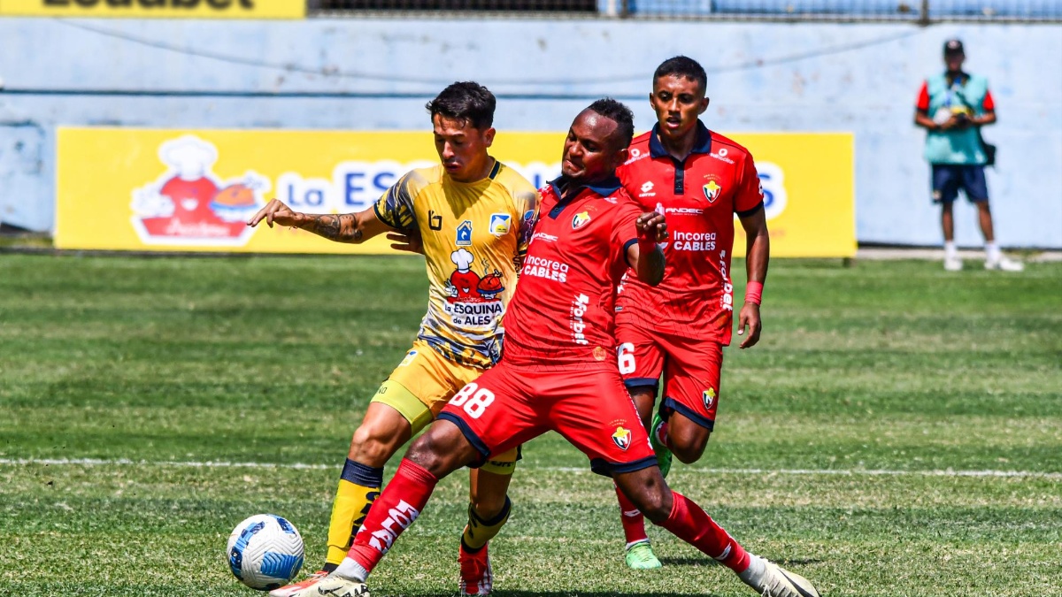 Delfín y El Nacional igualó 1-1 por la fecha 10 de la segunda etapa de la Liga Pro (API)