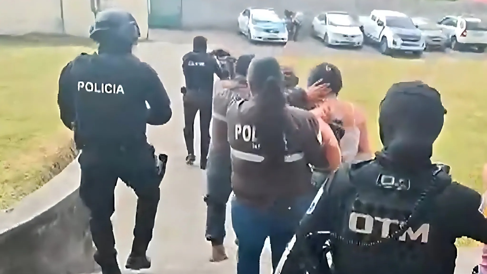 Detención de las mujeres por trata de personas (Policía Nacional)