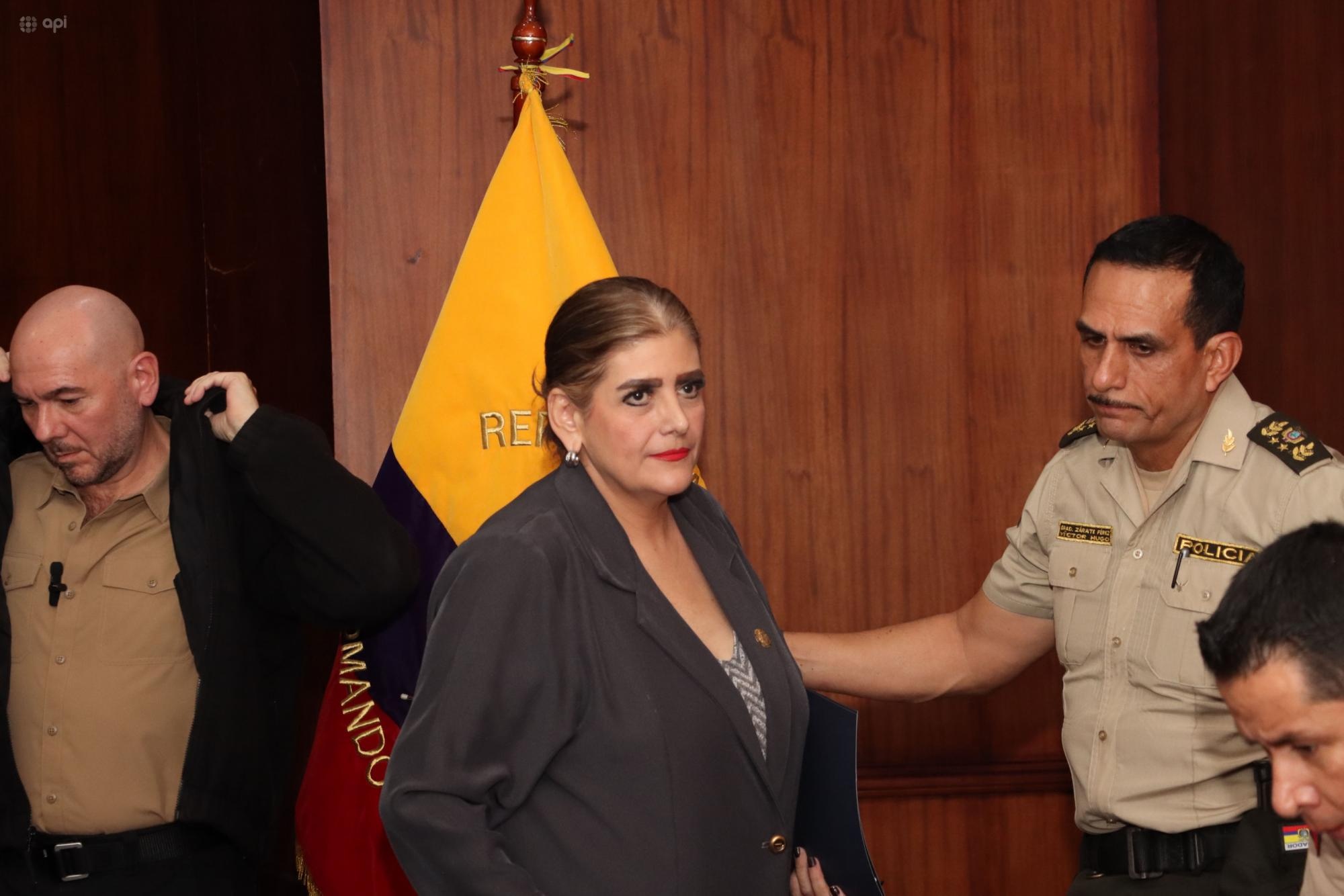 Mónica Palencia, ministra del Interior (API)