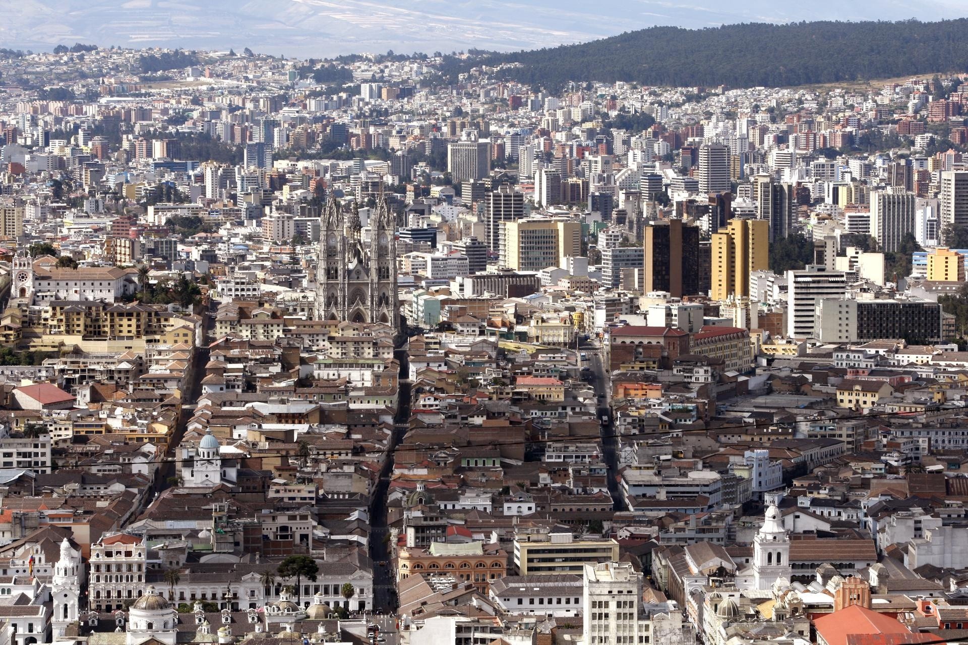 Vista panorámica de la ciudad de Quito. (EFE)