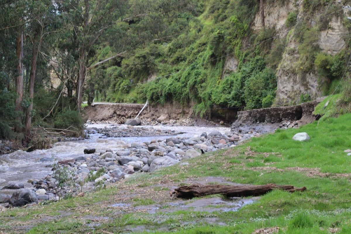 Tres ríos se desbordaron en la Amazonía debido a las lluvias. (API)