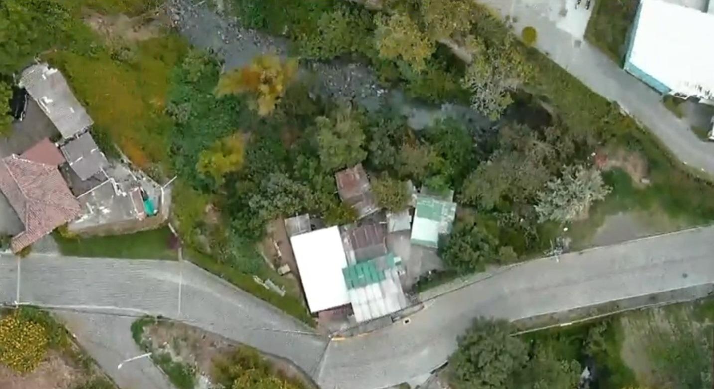 Vista aérea de la zona. (Captura de pantalla / Ecuavisa)