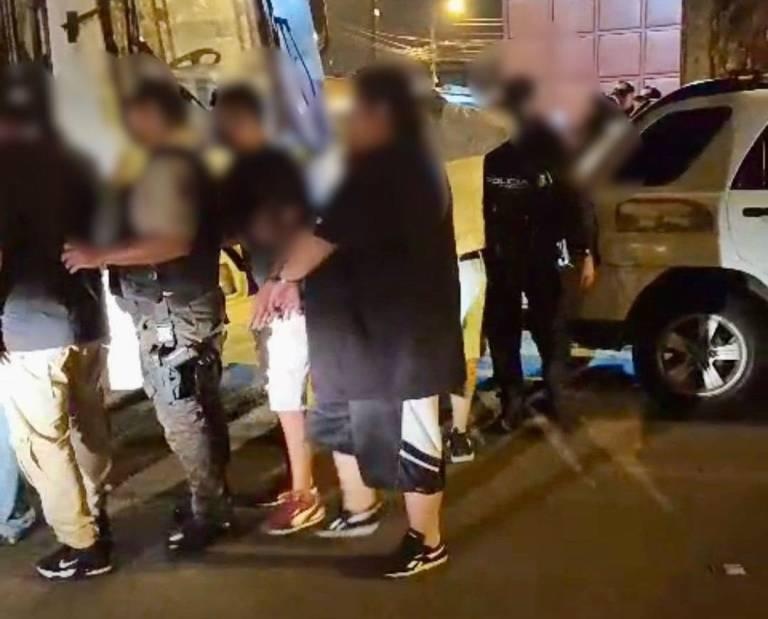 28 de los 30 detenidos durante una narcofiesta en el cantón Milagro fueron sobreseídos. (Fiscalía General del Estado)