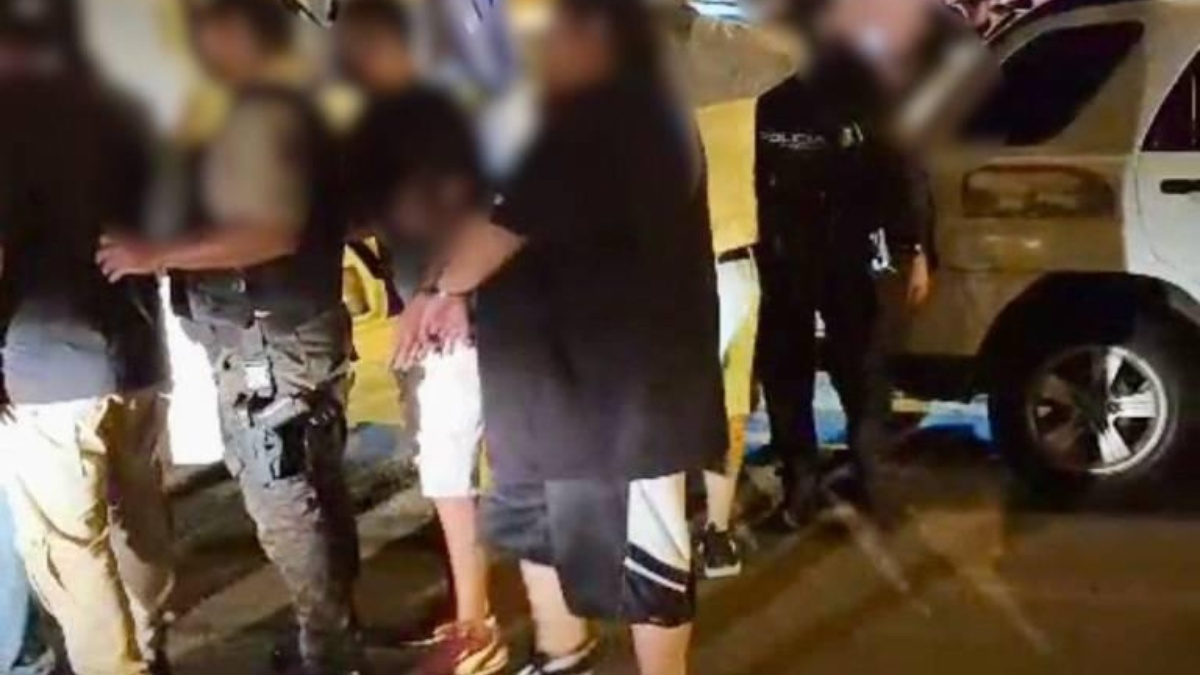 28 de los 30 detenidos durante una narcofiesta en el cantón Milagro fueron sobreseídos. (Fiscalía General del Estado)