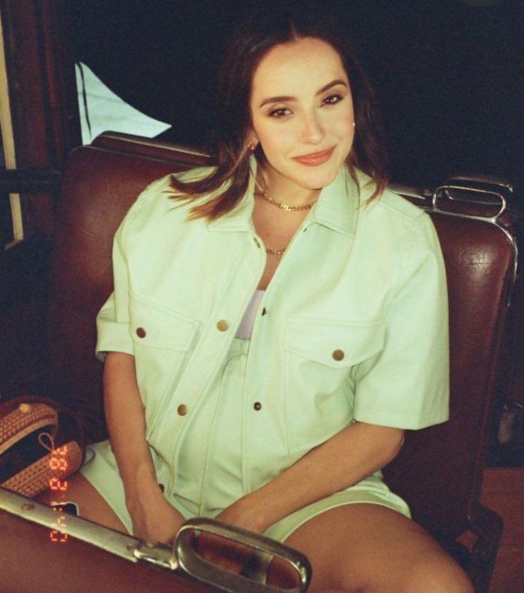 Fotografía de la cantante y actriz Evaluna Montaner (Foto cuenta Instagram @evaluna)