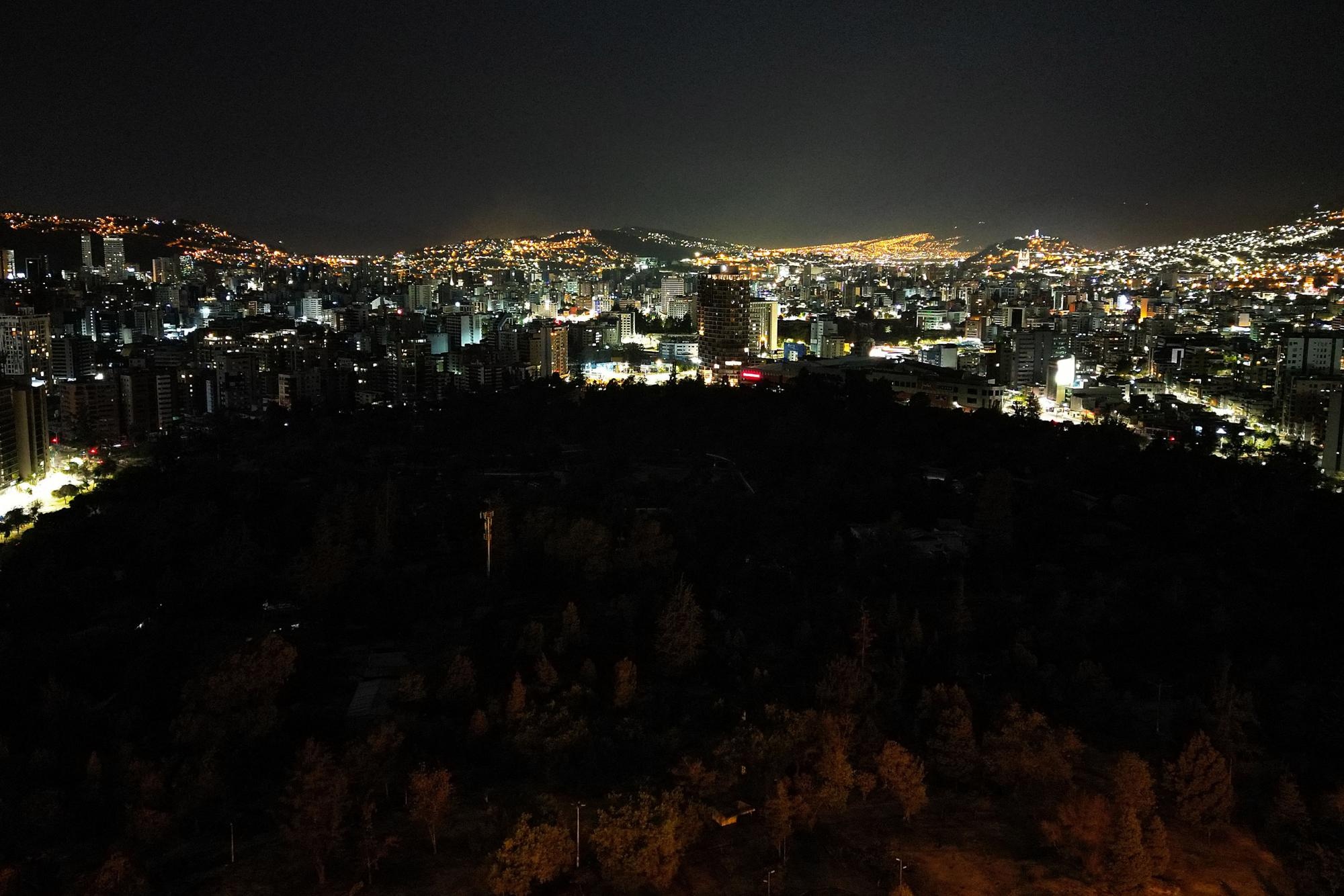 Imagen aérea de archivo de un sector de Quito. (Galo Paguay / AFP)