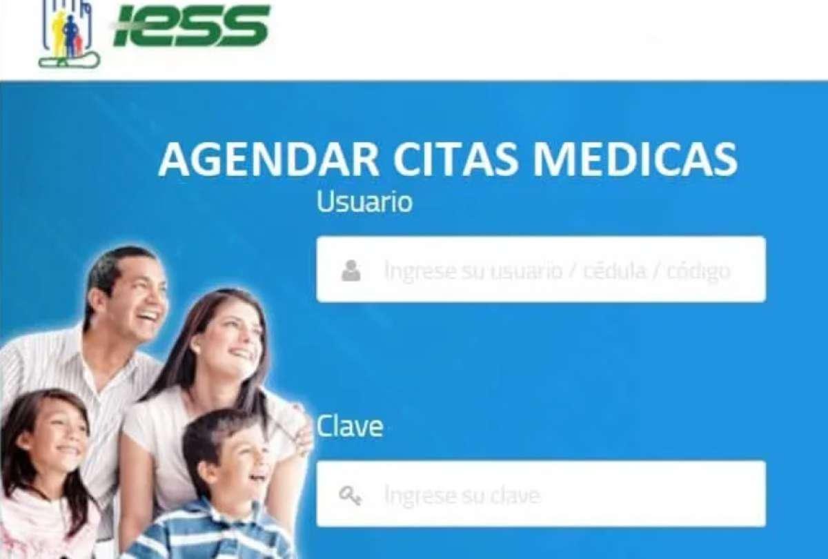 Imagen referencial del sistema de agendamiento de citas. (Captura de pantalla)