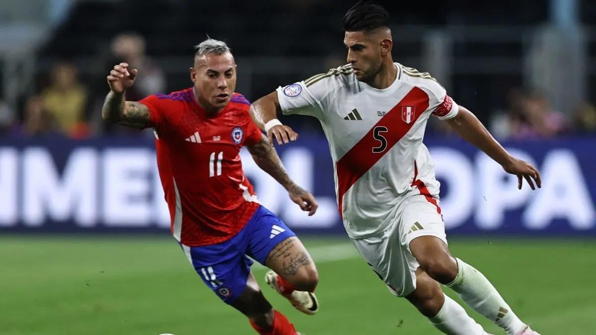 Chile y Perú cierran la fecha en las Eliminatorias. (ARCHIVO)