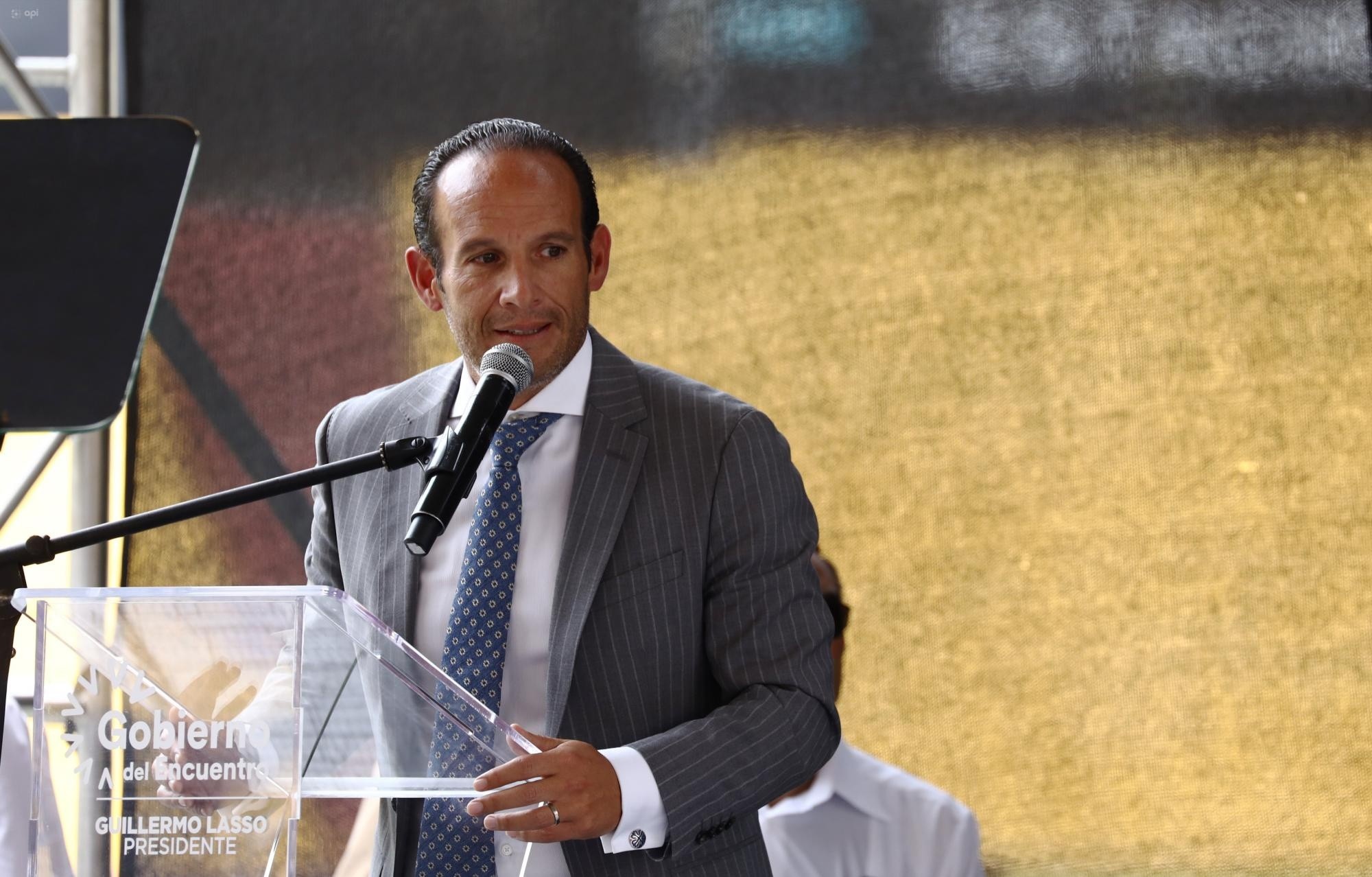 El presidente de la Federación Ecuatoriana de Fútbol, Francisco Egas, habló de la sanción a Liga de Quito. (API)