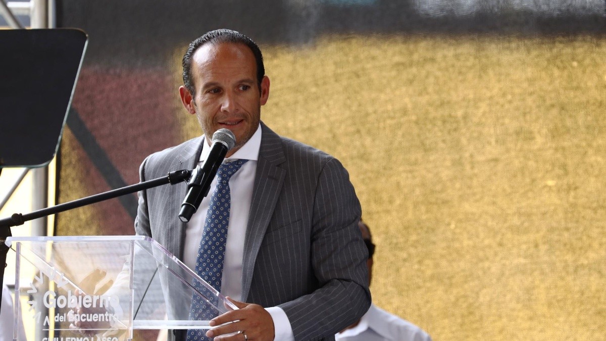 El presidente de la Federación Ecuatoriana de Fútbol, Francisco Egas, habló de la sanción a Liga de Quito. (API)