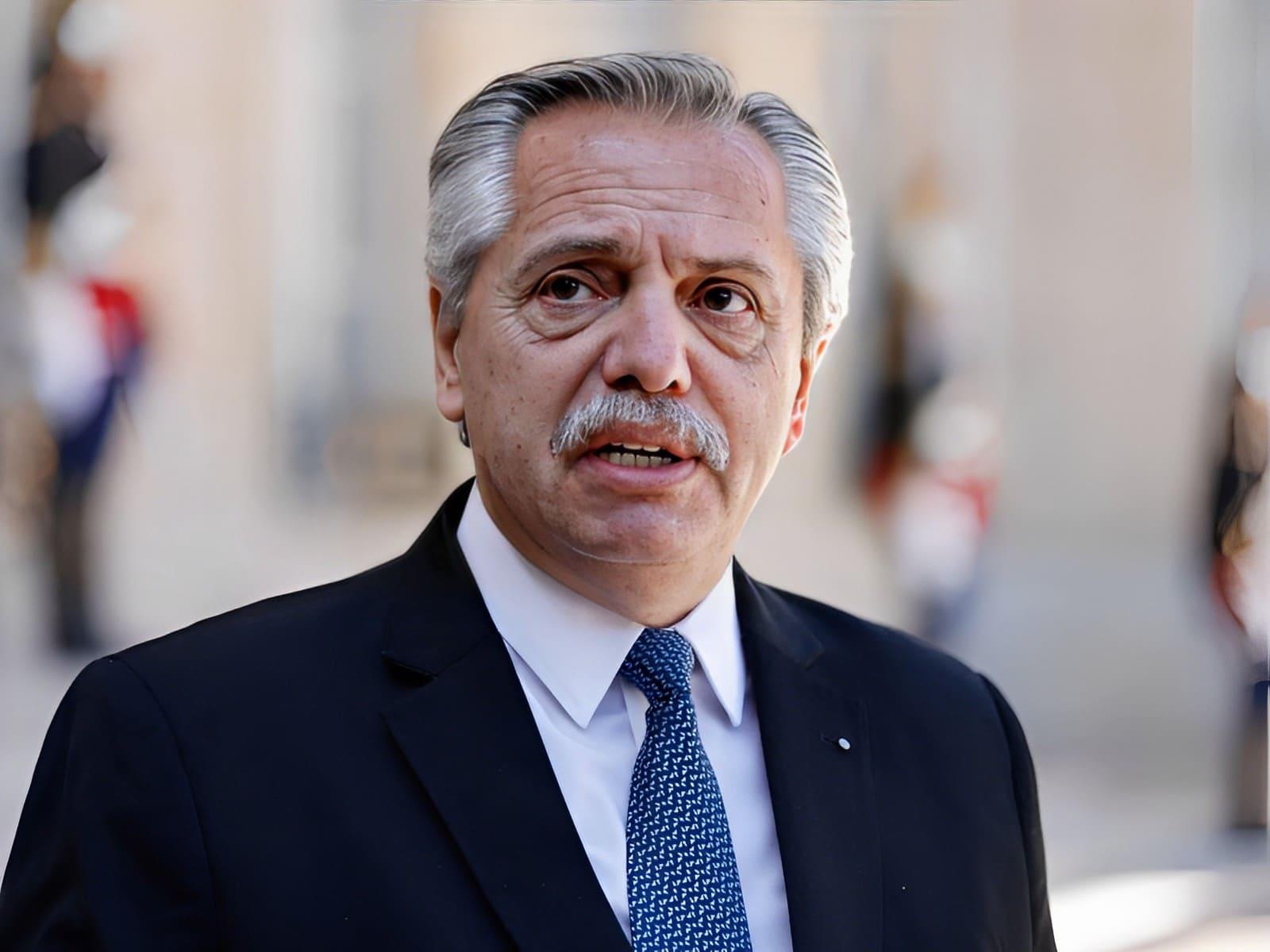 Fotografía de archivo del expresidente Alberto Fernández (2019-2023). (Internet)