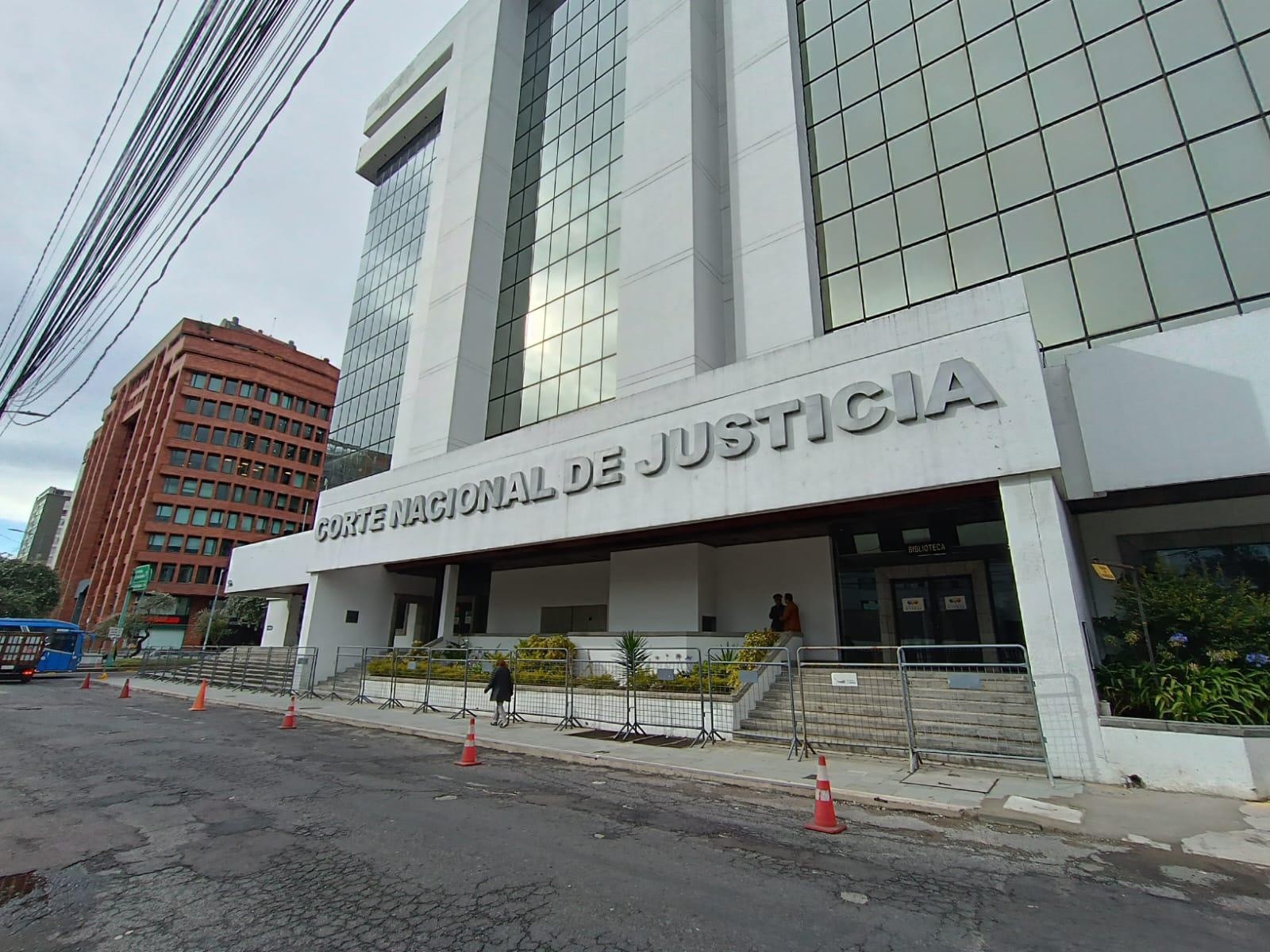 Edificio de la Corte Nacional de Justicia en el norte de Quito. (Ecuavisa)