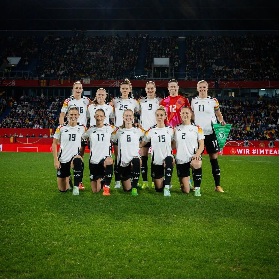 La selección femenina de Alemania ayuda a la concientización del peligro de las relaciones tóxicas (Redes sociales)