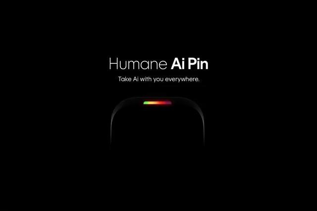 Promocional de AI Pin. (Humane)