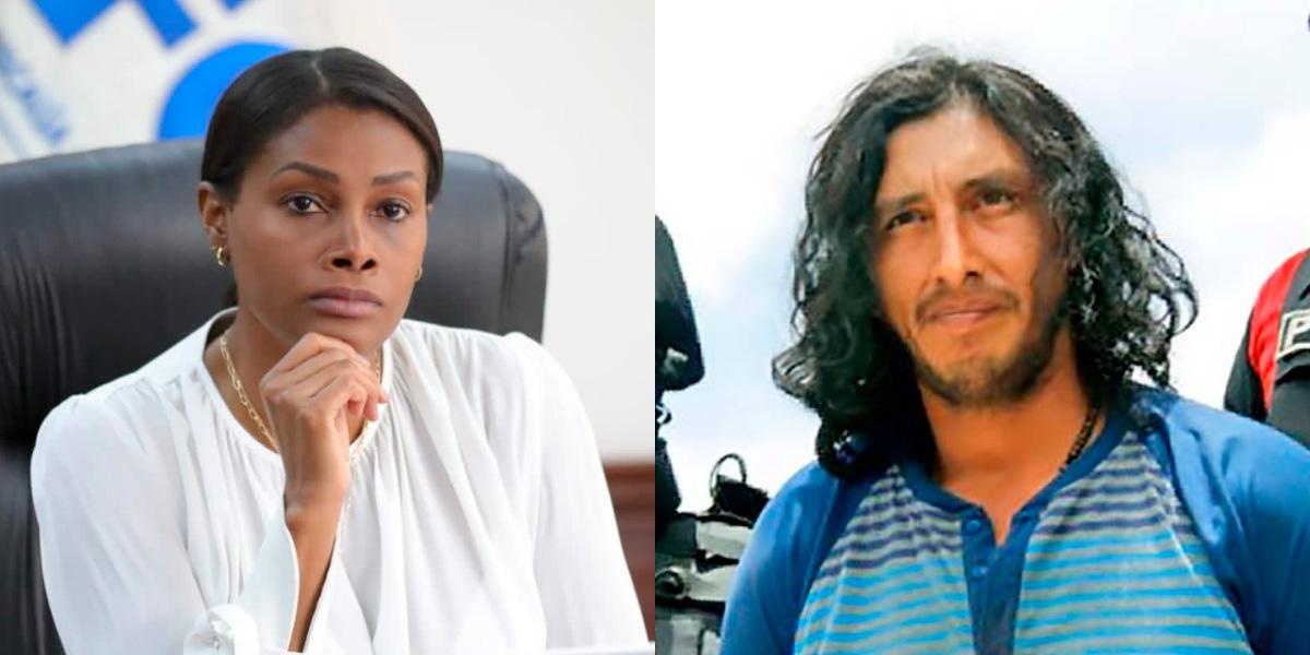 Diana Salazar (izq.) señaló a Colón Pico (der.) como miembro de un plan para asesinarla. (Foto: Ecuavisa)