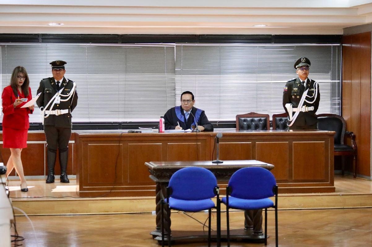 Recepción de testimonios anticipados en la Corte Nacional de Justicia. (Fiscalía)