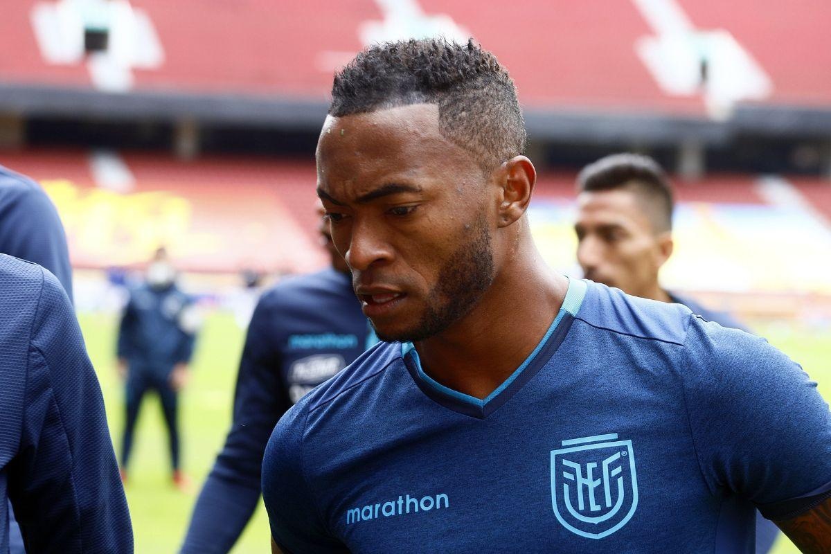 Pedro Pablo Perlaza, jugador ecuatoriano. (Archivo)