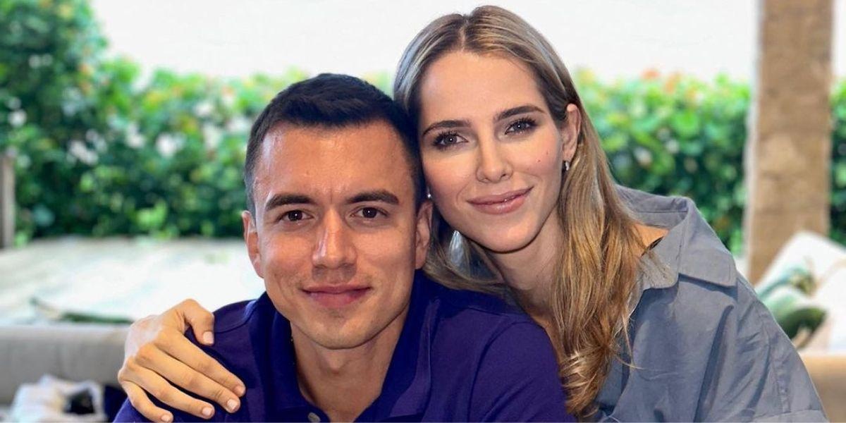 Los esposos tienen un hijo en común, Álvaro, y Noboa tiene una hija mayor, Luisa, fruto de su matrimonio anterior (Redes sociales)