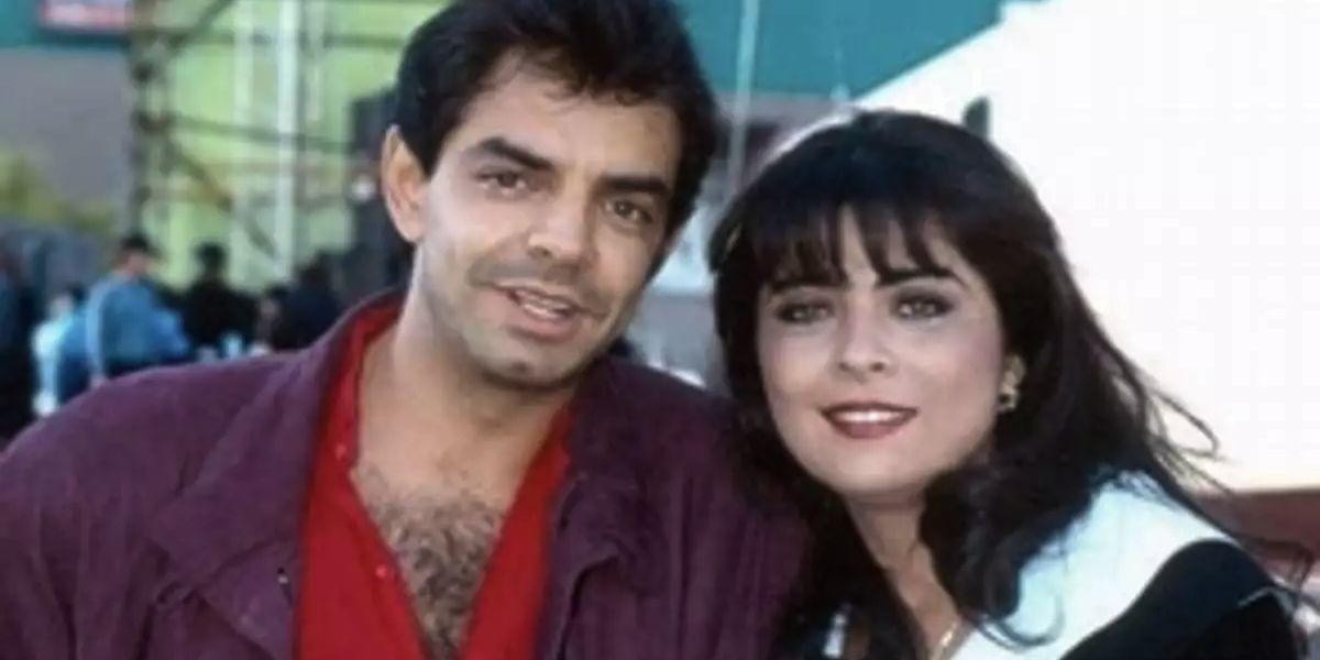 Victoria Ruffo y Eugenio Derbez en una imagen de archivo, ambos tuvieron un hijo juntos, José Eduardo Derbez Ruffo. (RRSS)