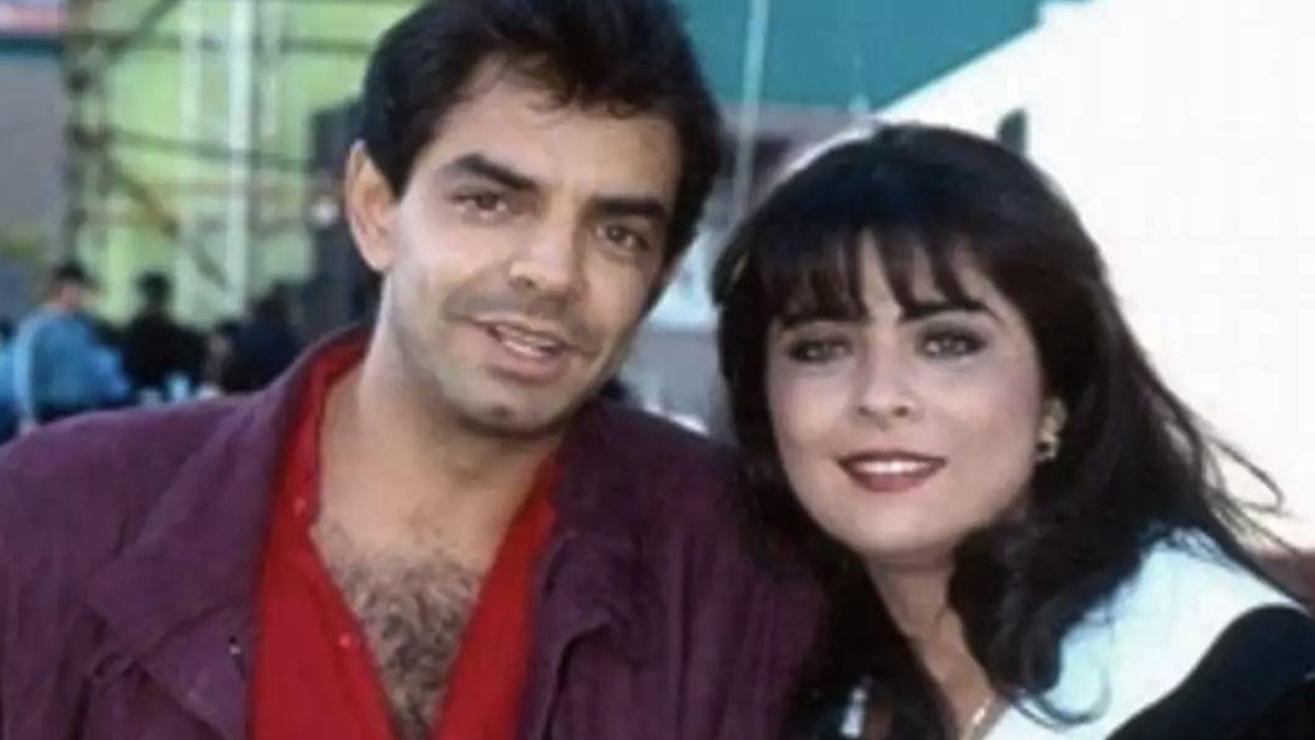 Victoria Ruffo y Eugenio Derbez en una imagen de archivo, ambos tuvieron un hijo juntos, José Eduardo Derbez Ruffo. (RRSS)