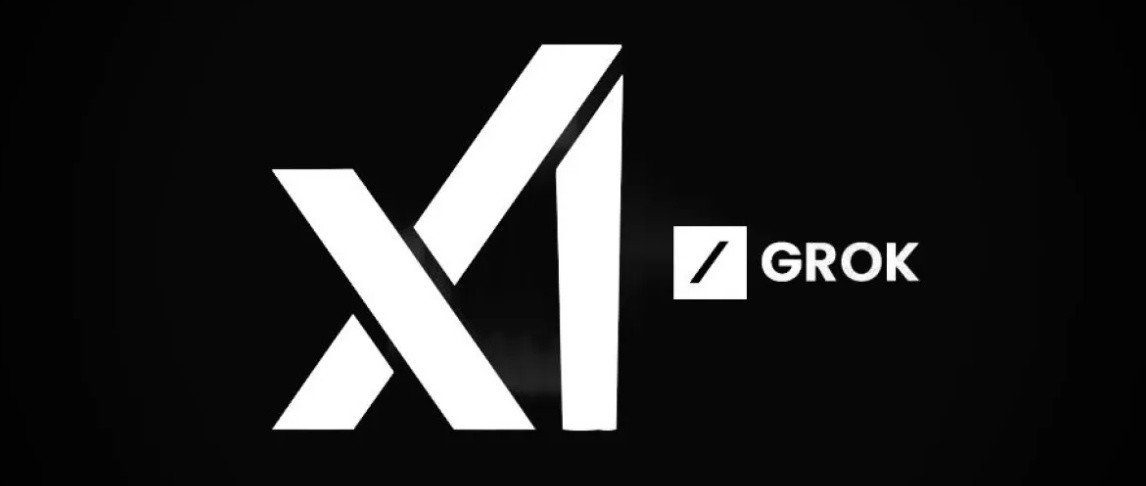 Logotipo de Grok la inteligencia artificial de X. (GROK)