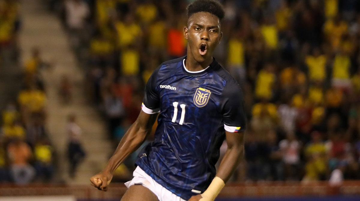 Allen Obando, goleador ecuatoriano. (ARCHIVO)