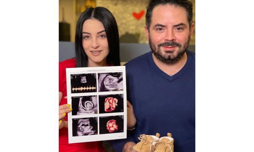 Captura de pantalla de la publicación de José Eduardo Derbez y su novia, Paola Dalay.  (RRSS)