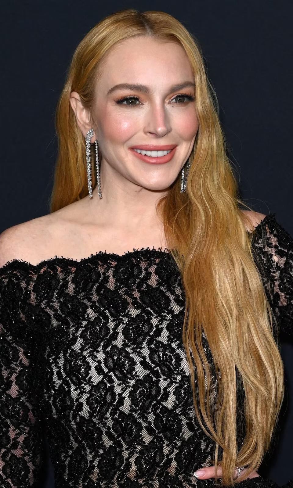 Fotografía de la actriz Lindsay Lohan (GETTY IMAGES)
