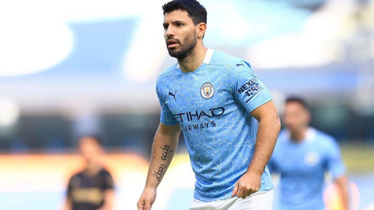 Sergio Kun Aguero se salvó de ser robado por un hincha de Independiente de AVellaneda. (Redes sociales)