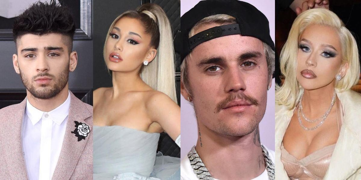 Zayn Malik, Ariana Grande, Justin Bieber y Christina Aguilera son algunos de los artistas que alzaron su voz de protesta en contra de la Academia (Internet)
